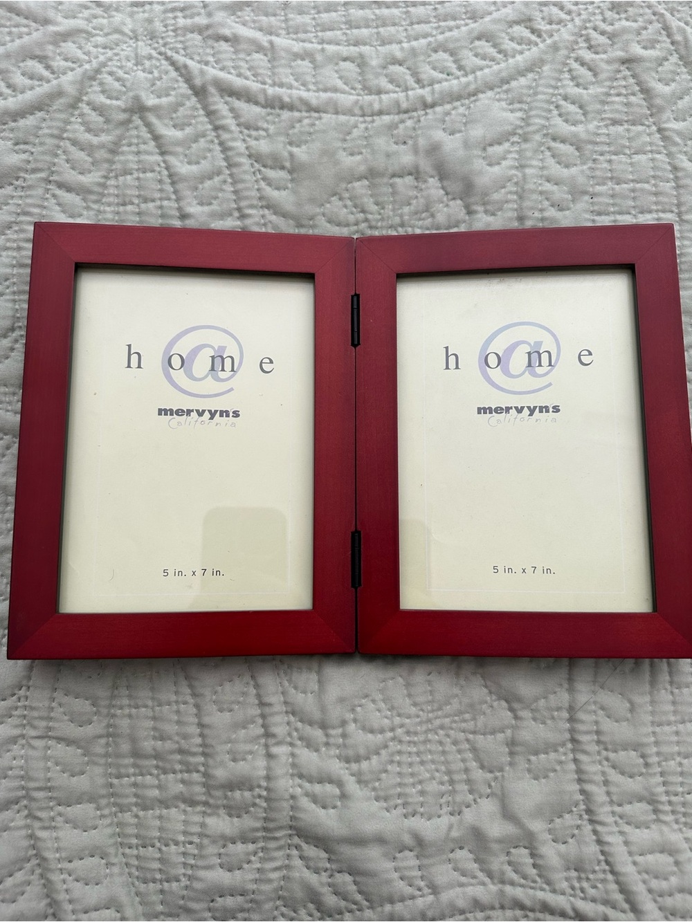 Mervyns Double Picture Frame - Holds Two 5x7 Photos